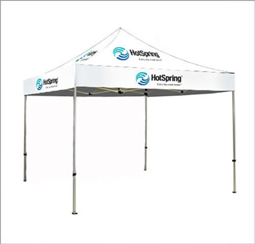 HotSpring Logo Tent