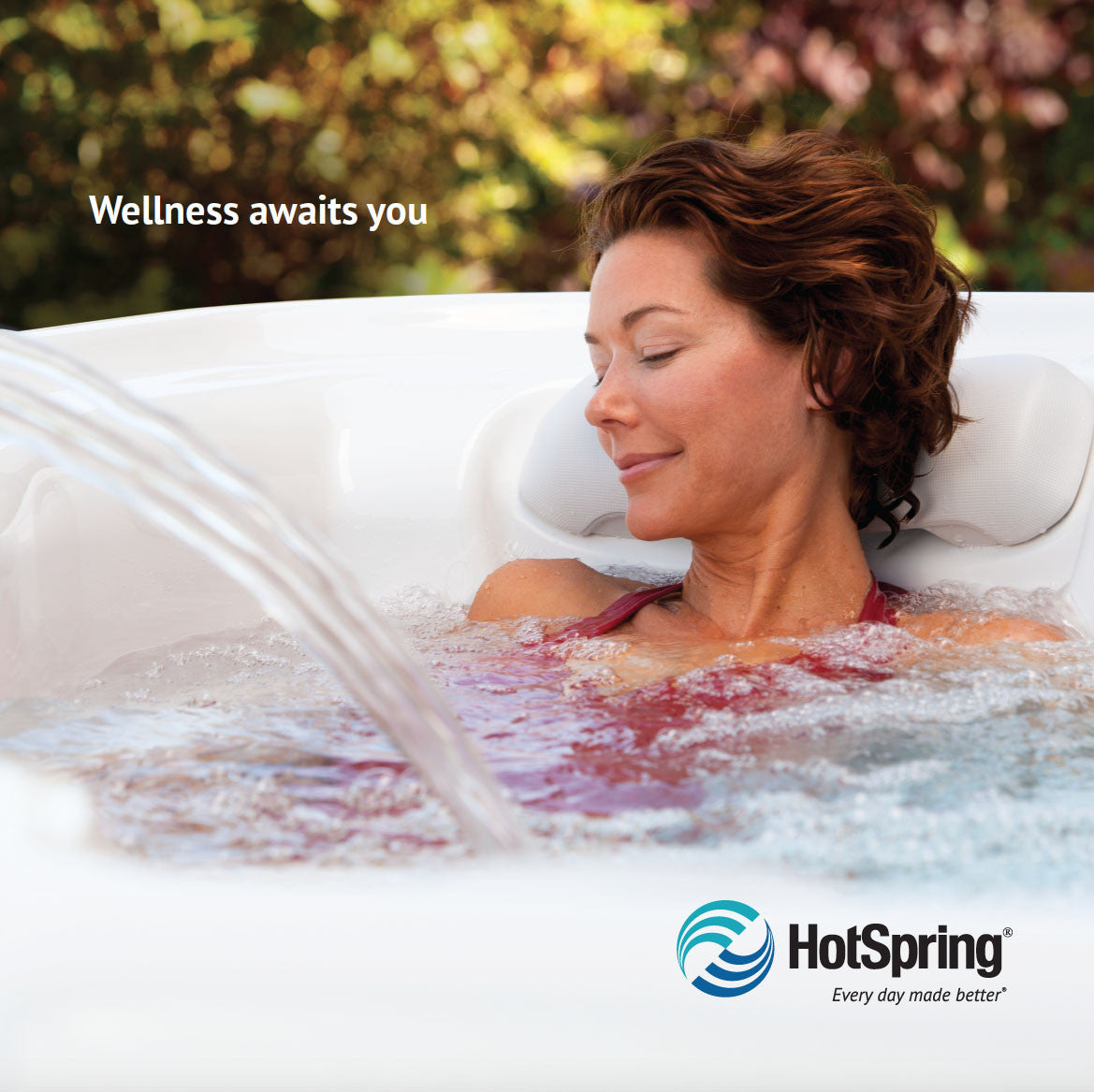 Wellness Awaits You Framed Fabric